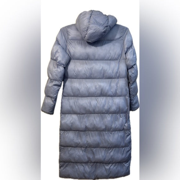 32 Degrees Heat Womens Lightweight Blue Maxi Poly-fill coat Puffer Jacket Size S - Picture 4 of 16